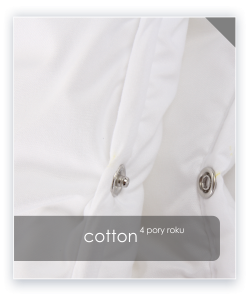 Kołdra COTTON '4 PORY ROKU' włókno DREAMFILL