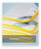 BABIES antyalergiczny komplet dziecięcy Niedźwiadek Honey