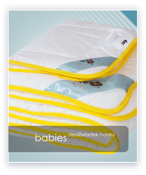 BABIES antyalergiczny komplet dziecięcy Niedźwiadek Honey