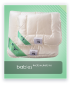 BABIES antyalergiczny komplet dziecięcy Eukaliptus