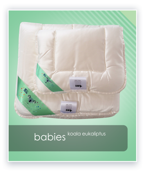 BABIES antyalergiczny komplet dziecięcy Eukaliptus