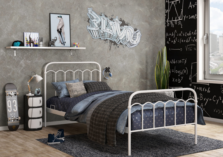 Łóżko Merina metalowe