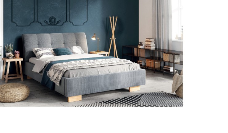 Łóżko tapicerowane VERIS PRESTIGE Fabryka Sypialni