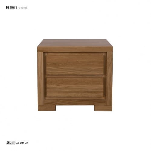 Szafka nocna dębowa SN 211