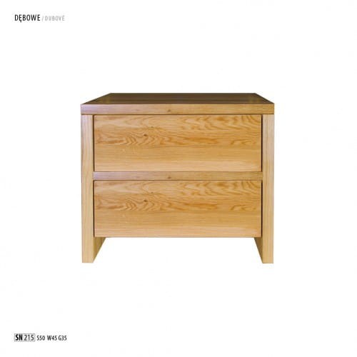 Szafka nocna dębowa SN 215