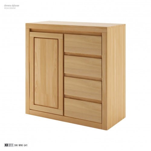 Komoda dębowa KD 311