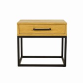 Szafka nocna dębowa SN 370 loftowa