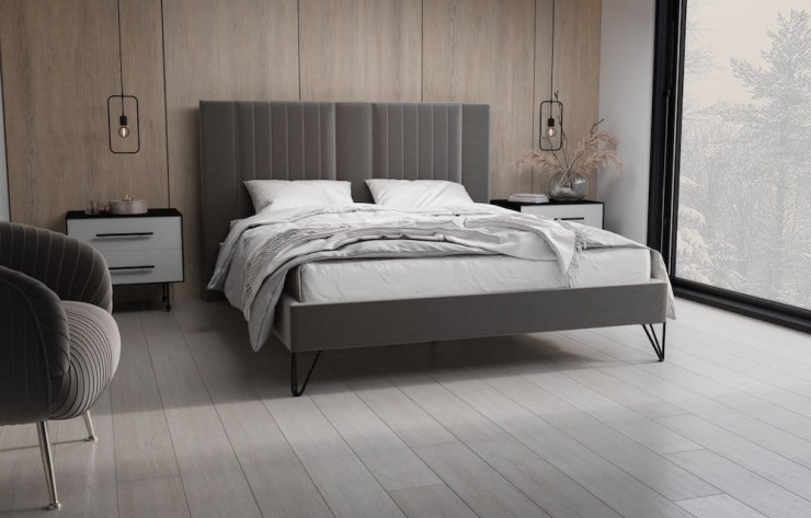 Łóżko 81242 tapicerowane M&K Foam