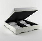 Łóżko Kontynentalne Piano z pojemnikiem New Design