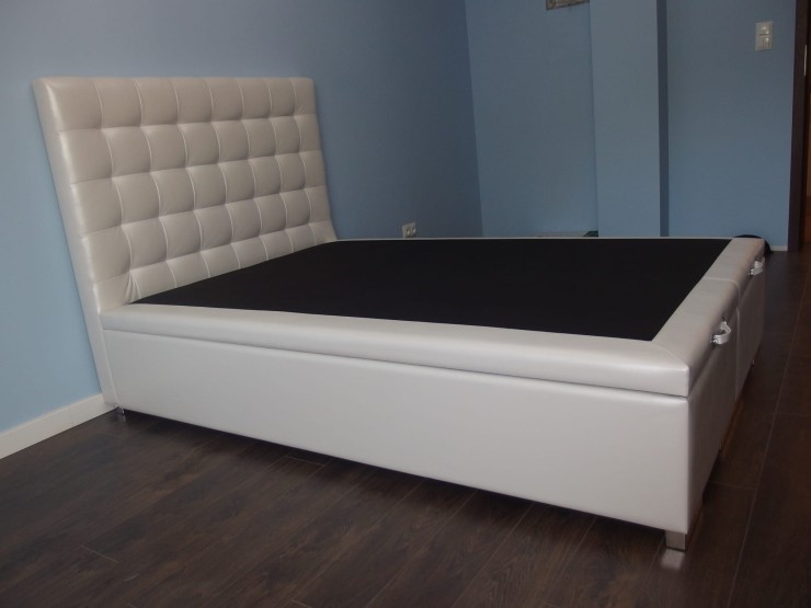 Łóżko Kontynentalne Reja z pojemnikiem New Design