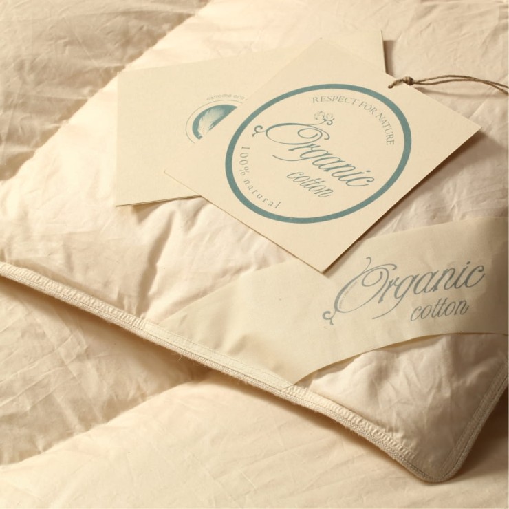 Kołdra ORGANIC COTTON zimowa puch 90%