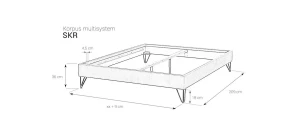 SKR - Korpus Rama MultiSystem BOX M&K Foam Koło