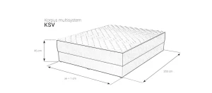 KSV- Korpus Skrzynia Venus MultiSystem BOX M&K Foam Koło