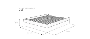 KSZ - Korpus Skrzynia Zmontowana MultiSystem BOX M&K Foam Koło