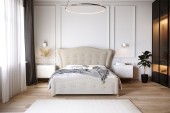 Łóżko 81230 tapicerowane M&K Foam Koło