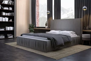 Łóżko 81250 tapicerowane M&K Foam Koło