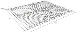 Stelaż TWINPACK M&K Foam