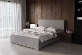 Łóżko 81236 tapicerowane  M&K Foam KOŁO