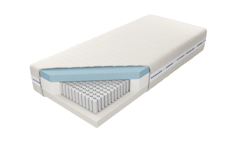 Materac Venus Talalay Blue x7 Silver Lux 200x200cm