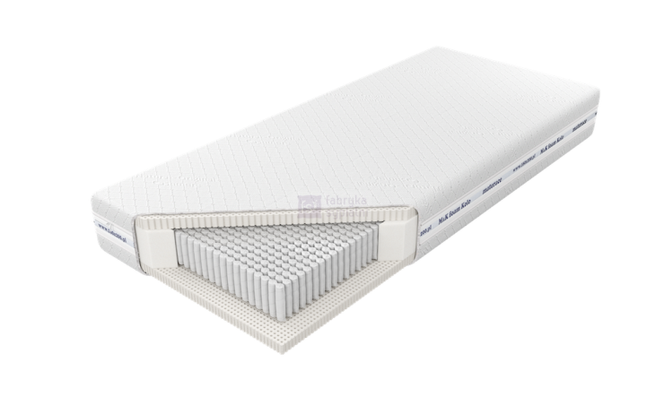Materac Czar Nocy Talalay Embrace Tencel Lux 200x200cm