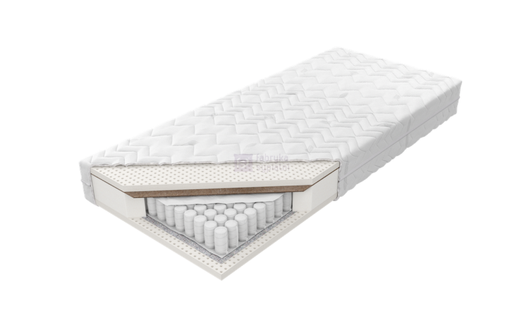 Materac Estrella Lux 1/2 Kokos 7P pok. WASH  80x200cm
