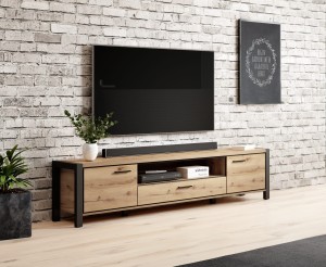 AKTIV DĄB TAURUS Komoda RTV 180 210