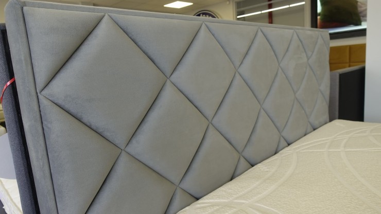 Łóżko Kontynentalne Asti z pojemnikiem Fabryka Sypialni