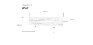 Zagłówek 80639 M&K Foam Koło