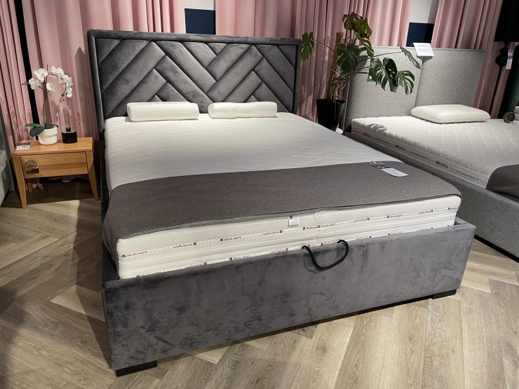 Łóżko Asti 77 z pojemnikiem Fabryka Sypialni