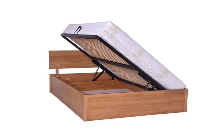 Łóżko Ametyst 5/1 z pojemnikiem na pościel