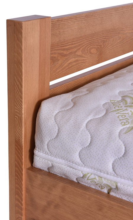 Łóżko Ametyst 4/3 z pojemnikiem na pościel