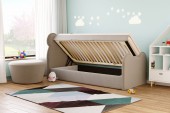 Łóżko dziecięce 81266 RS tapicerowane M&K Foam Koło
