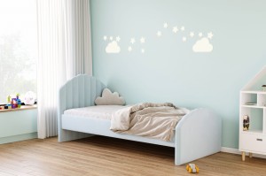 Łóżko dziecięce 81268 ST tapicerowane M&K Foam Koło
