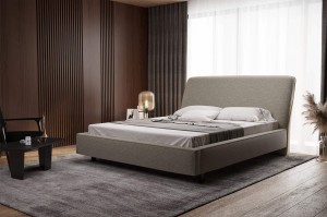 Łóżko 81281 tapicerowane M&K Foam