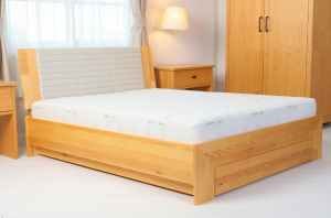 Łóżko Pine Plus z pojemnikiem