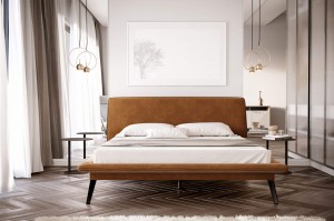Łóżko 81282 tapicerowane M&K Foam