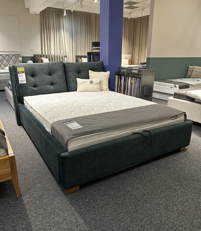 Łóżko Vesper 160x200 z pojemnikiem z ekspozycji Salonu Puławska 