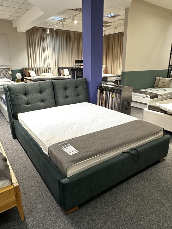 Łóżko Vesper 160x200 z pojemnikiem z ekspozycji Salonu Puławska 