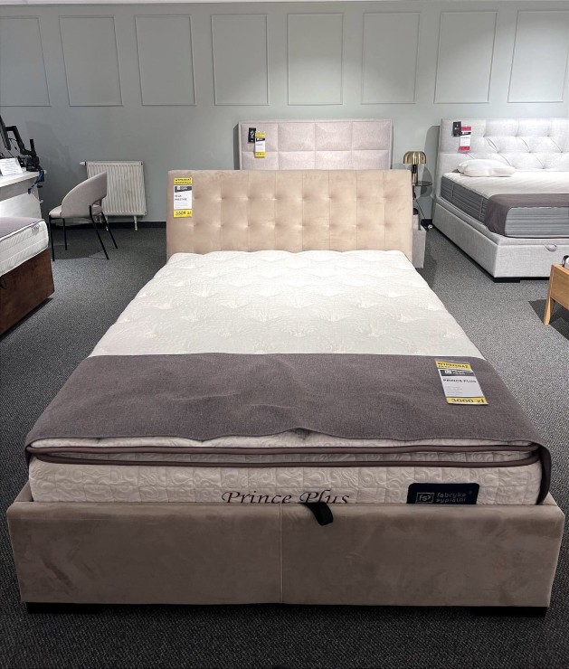Łóżko REJA PRESTIGE 140x200 z pojemnikiem z ekspozycji Salonu Janki 