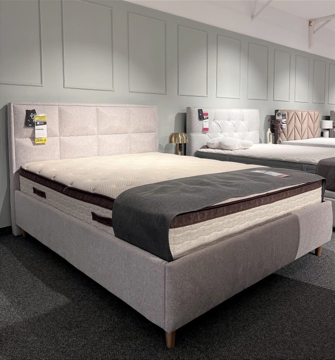 Łóżko MASSIMO 160x200 bez pojemnika z ekspozycji Salonu Janki