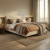 Łóżko tapicerowane Bari Fabryka Sypialni