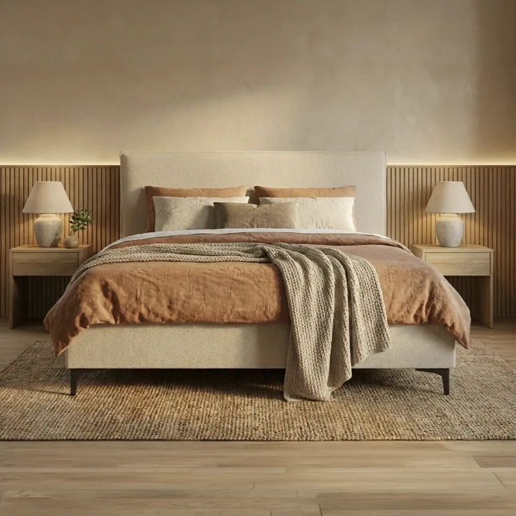 Łóżko tapicerowane Bari Fabryka Sypialni