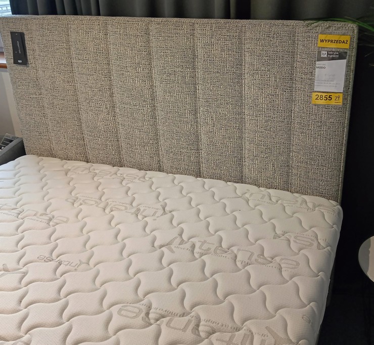 Łóżko Modo  z pojemnikiem 160x200  z ekspozycji    