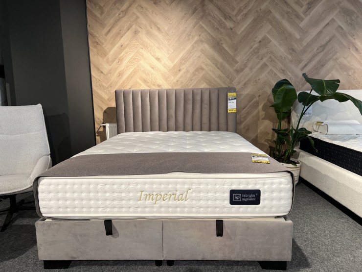 Łóżko Z58 + TIK z pojemnikiem 160x200 z ekspozycji Salonu Janki