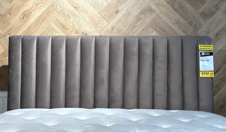 Łóżko Z58 + TIK z pojemnikiem 160x200 z ekspozycji Salonu Janki