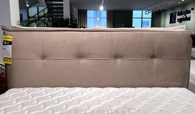 Łóżko COMO 160x200 z pojemnikiem z ekspozycji Salonu Janki