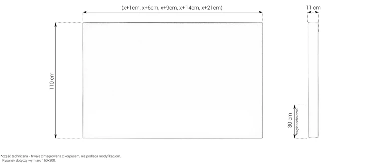 Zagłówek 01 MultiSystem BOX M&K Foam Koło