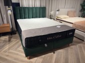 Łóżko kontynentalne TIK z pojemnikiem 160x200 z ekspozycji Salonu Józefów
