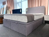 Łóżko kontynentalne PRIMO 160x200 z pojemnikiem z ekspozycji Salonu Janki  