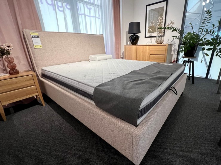 Łóżko BARI 160x200 z pojemnikiem z ekspozycji Salonu Janki  